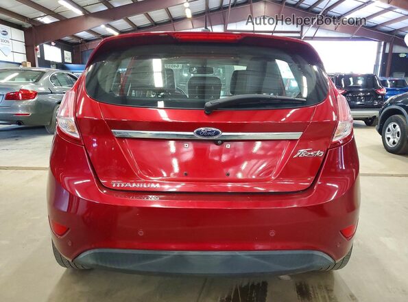 3FADP4FJ3HM123956 2017 FORD FIESTA Red Vista trasera