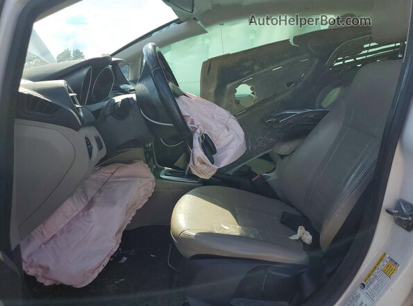 3FADP4FJ9HM139210 2017 FORD FIESTA Белый Вид салона спереди