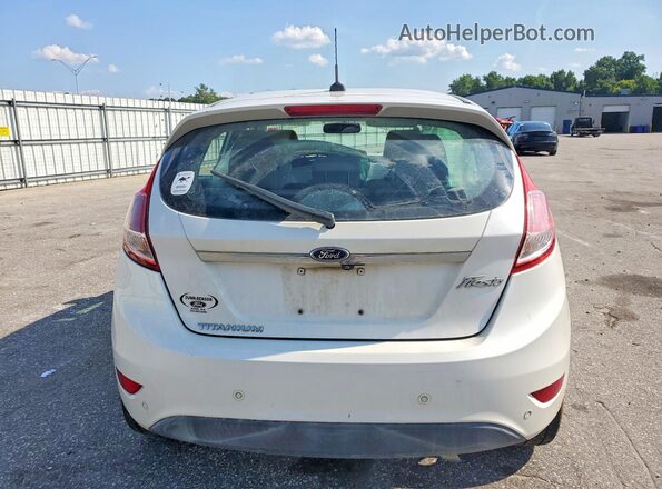 3FADP4FJ9HM139210 2017 FORD FIESTA Белый Вид сзади