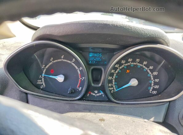 3FADP4FJ9HM139210 2017 FORD FIESTA Белый Вид щитка приборов