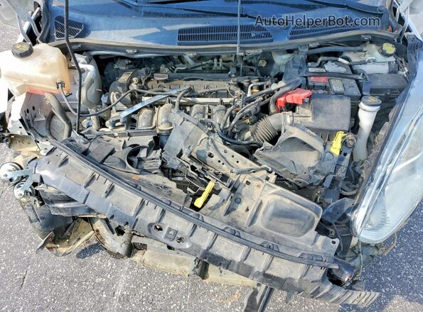 3FADP4FJ9HM139210 2017 FORD FIESTA Белый Вид задней части салона