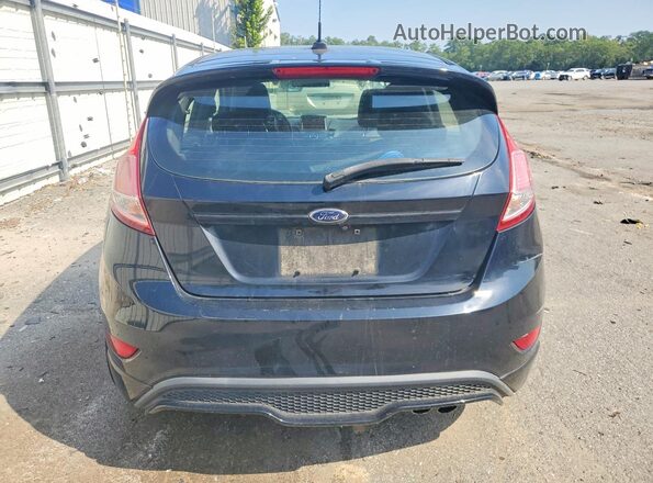 3FADP4GX0JM141923 2018 FORD FIESTA Черный Вид сзади