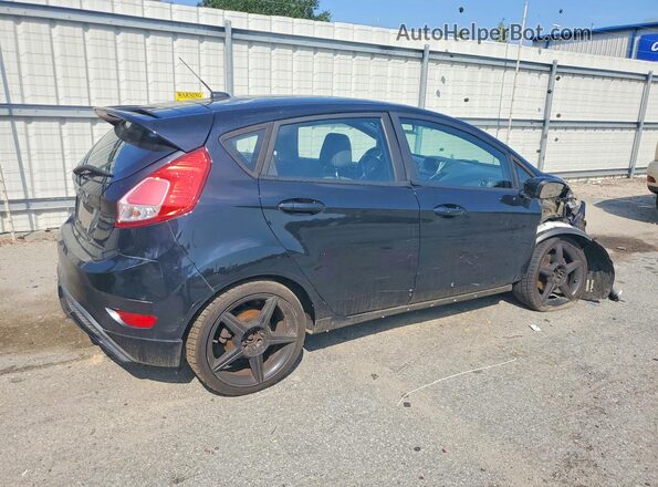 3FADP4GX0JM141923 2018 FORD FIESTA Черный Задняя правая четверть