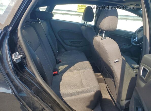 3FADP4GX0JM141923 2018 FORD FIESTA Черный Вид задних сидений