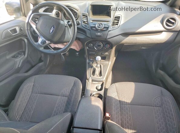 3FADP4GX0JM141923 2018 FORD FIESTA Черный Вид панели приборов