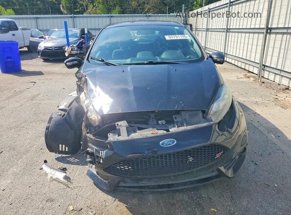 3FADP4GX0JM141923 2018 FORD FIESTA Черный Вид спереди