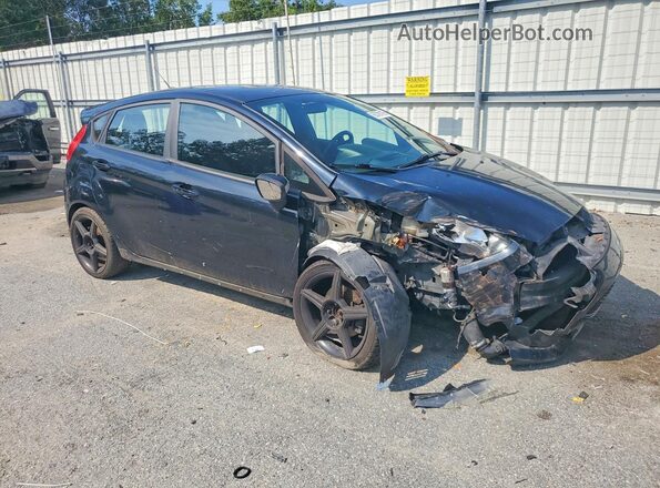 3FADP4GX0JM141923 2018 FORD FIESTA Черный Передняя правая четверть
