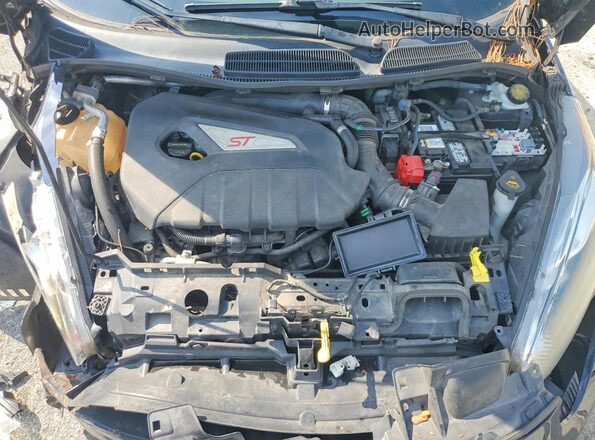 3FADP4GX0JM141923 2018 FORD FIESTA Черный Вид задней части салона