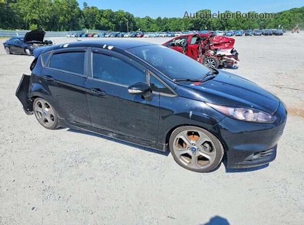 3FADP4GX0KM121124 2019 FORD FIESTA Черный Передняя правая четверть