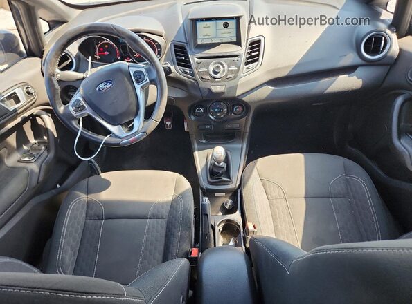 3FADP4GX0KM121124 2019 FORD FIESTA Черный Вид панели приборов