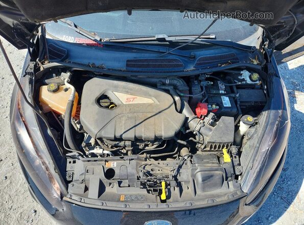 3FADP4GX0KM121124 2019 FORD FIESTA Черный Вид задней части салона