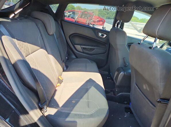 3FADP4GX0KM121124 2019 FORD FIESTA Черный Вид задних сидений