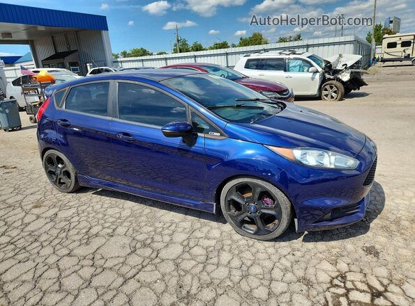 3FADP4GX3GM190820 2016 FORD FIESTA Blue Front right