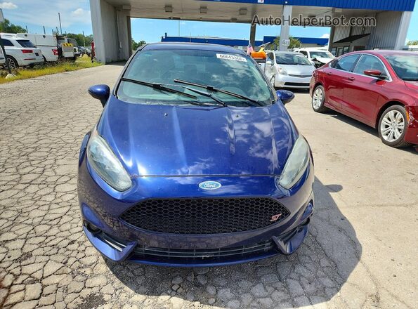 3FADP4GX3GM190820 2016 FORD FIESTA Blue Front view