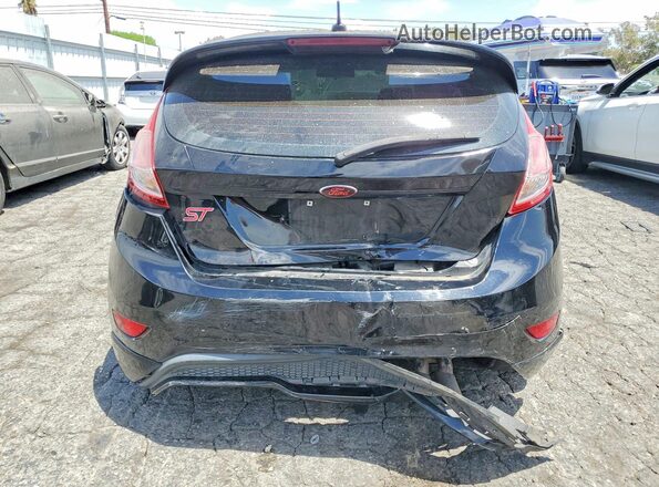 3FADP4GX3HM132966 2017 FORD FIESTA Black Вид ззаду