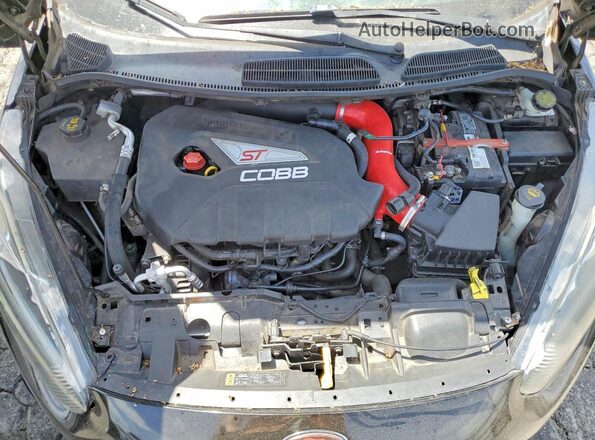 3FADP4GX3HM132966 2017 FORD FIESTA Black Вид задньої частини салону