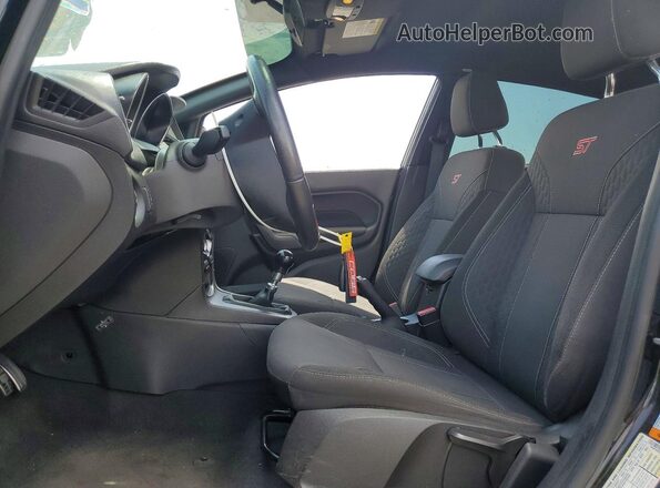 3FADP4GX3HM132966 2017 FORD FIESTA Black Вид салону спереду
