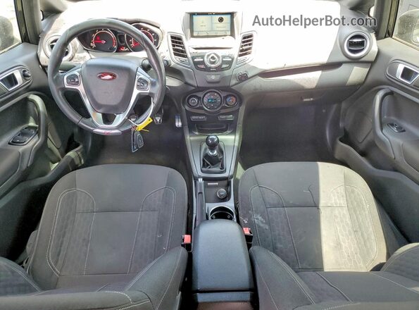 3FADP4GX3HM132966 2017 FORD FIESTA Black Вид панелі приладів