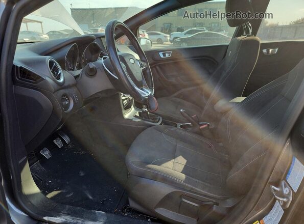3FADP4GX4HM140283 2017 FORD FIESTA Серый Вид салона спереди