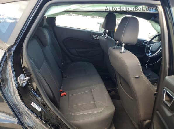 3FADP4GX5KM109695 2019 FORD FIESTA Black Հետևի նստատեղերի տեսք