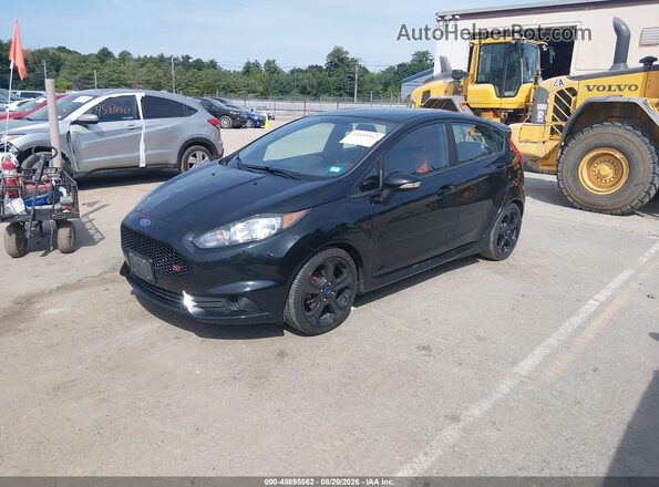 3FADP4GX7JM141644 2018 FORD FIESTA Black Передня ліва чверть
