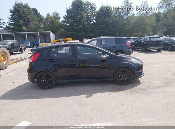 3FADP4GX7JM141644 2018 FORD FIESTA Black Вид задньої частини салону
