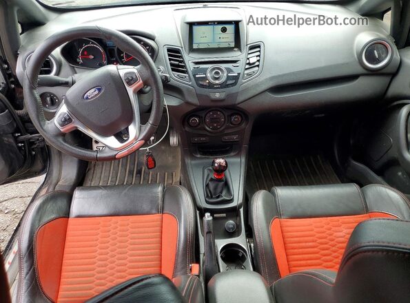 3FADP4GX8HM132591 2017 FORD FIESTA Black Առջևի վահանակի տեսք