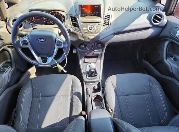 3FADP4GX9HM169293 2017 FORD FIESTA Charcoal Vista del salpicadero