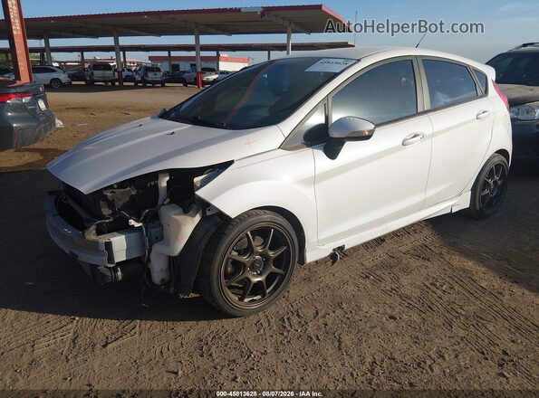 3FADP4GXXKM152736 2019 FORD FIESTA White Vista tres cuartos delantera izquierda