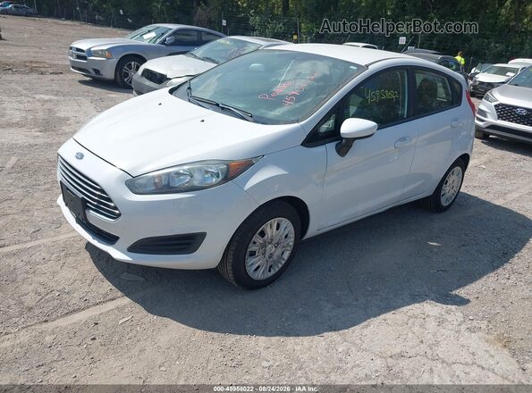 3FADP4TJ3GM171878 2016 FORD FIESTA White წინა მარცხენა ხედი სამი მეოთხედიდან