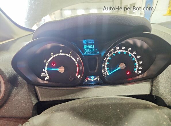 3FADP4TJ5GM136419 2016 FORD FIESTA Серебряный Вид задних сидений