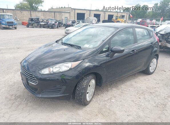 3FADP4TJ5HM123199 2017 FORD FIESTA Black Vista tres cuartos delantera izquierda