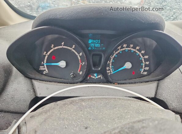 3FADP4TJXGM169755 2016 FORD FIESTA White Սարքավորումների վահանակի տեսք