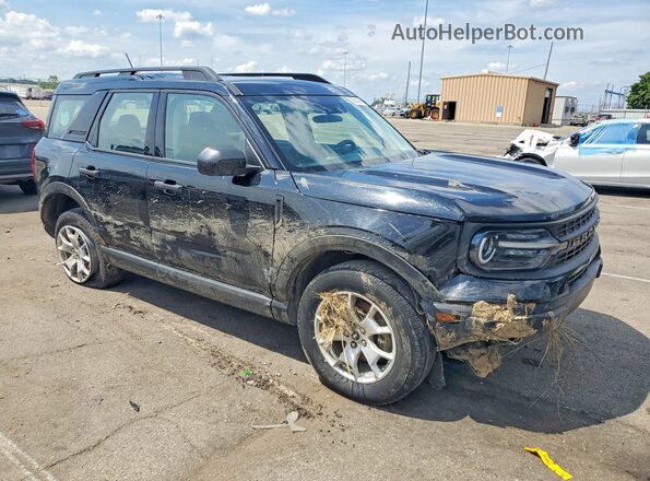 3FMCR9A60NRD20397 2022 FORD BRONCO Черный Передняя правая четверть