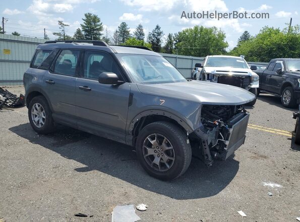3FMCR9A63MRA60298 2021 FORD BRONCO Gray Front right