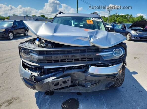 3FMCR9A66MRA46475 2021 FORD BRONCO Silver Դիմացի տեսք