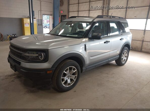 3FMCR9A68PRD55093 2023 FORD BRONCO SPORT Silver Передня ліва чверть
