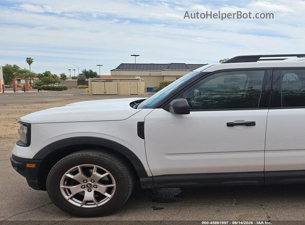 3FMCR9A6XMRA89734 2021 FORD BRONCO SPORT White Widok zestawu wskaźników