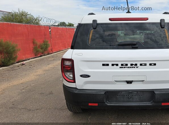 3FMCR9A6XMRA89734 2021 FORD BRONCO SPORT White 