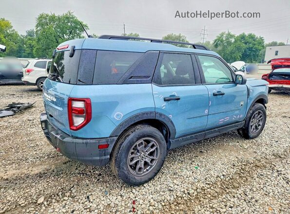 3FMCR9B60PRD48668 2023 FORD BRONCO Blue Trasero derecho