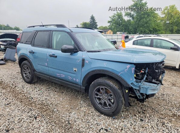 3FMCR9B60PRD48668 2023 FORD BRONCO Blue Delantero derecho