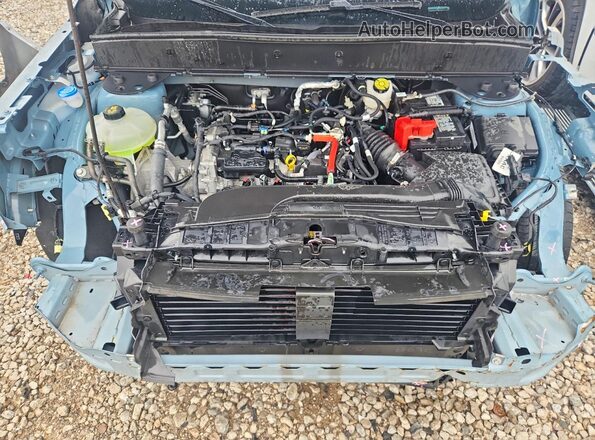 3FMCR9B60PRD48668 2023 FORD BRONCO Blue Vista del compartimento del motor