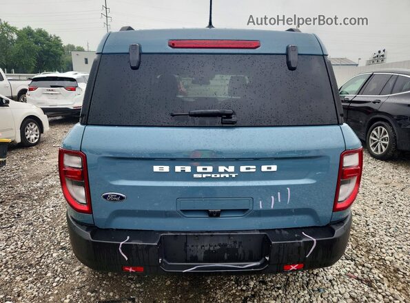 3FMCR9B60PRD48668 2023 FORD BRONCO Blue Vista trasera