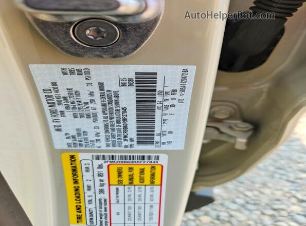 3FMCR9B60RRF27845 2024 FORD BRONCO Beige Սալոնի 360 աստիճան տեսք