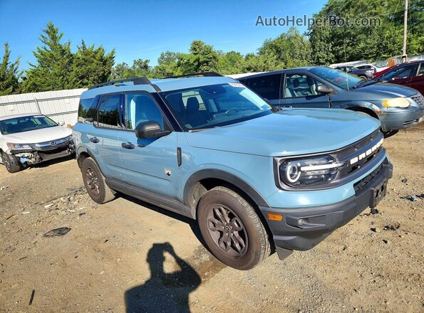 3FMCR9B61NRD96323 2022 FORD BRONCO Blue Rear view
