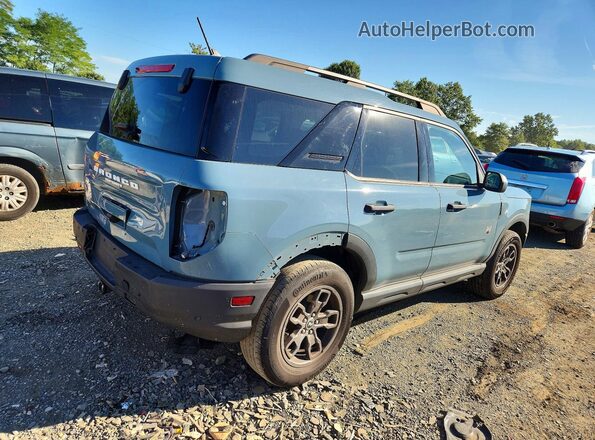 3FMCR9B61NRD96323 2022 FORD BRONCO Blue Front view
