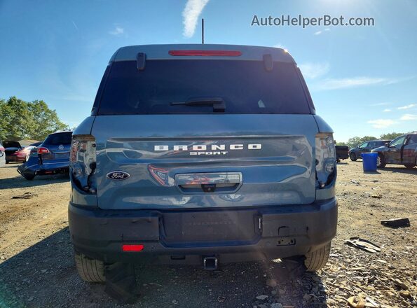 3FMCR9B61NRD96323 2022 FORD BRONCO Blue Rear interior view