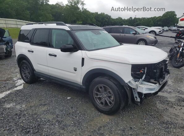 3FMCR9B61PRD44418 2023 FORD BRONCO Белый Передняя правая четверть