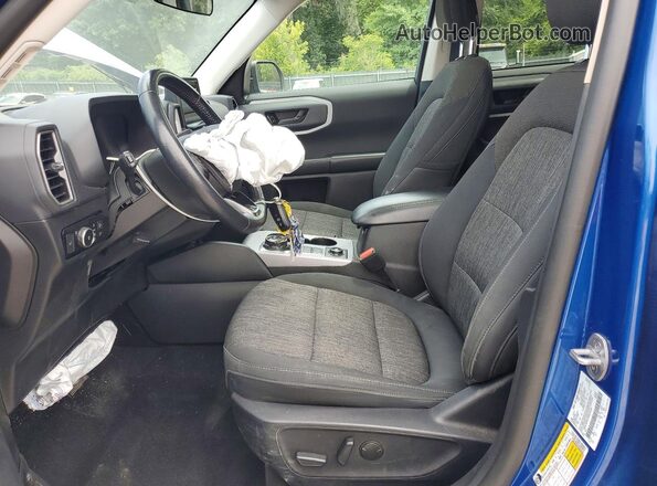 3FMCR9B62PRD02548 2023 FORD BRONCO Blue Widok wnętrza z przodu