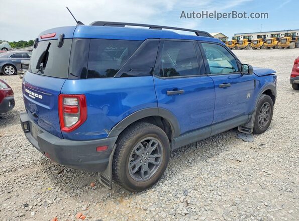 3FMCR9B62PRD02548 2023 FORD BRONCO Blue Tył prawy